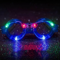 Anteojos Lentes 6 Leds Cotillón Luminoso - Cotillón Luminoso y Alquiler de livings luminosos.