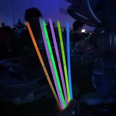 50 Pulseras Neon Quimicas Cotillón Fluo