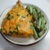 MILANESA DE CARNE AL QUESO CHEDDAR CON CHAUCHAS Y BROCOLI en internet