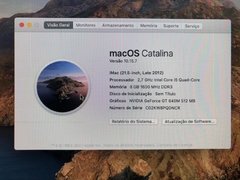 iMac 21.5" Late 2012 na internet