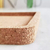 Quadrán 18 | Base cuadrada contenedora de corcho natural - tienda online