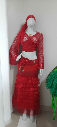Saia flamenca na internet