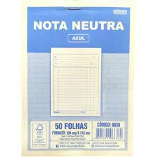 Bloco De Nota Neutra Preto 50 Folhas - 104 mm x 143 mm - Animativa na internet