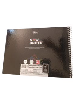 Caderno Cartografia E Desenho Now United 80 Folhas Tilibra 275mm x 200mm na internet