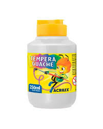 Tinta Guache 250Ml Branco-519