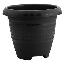 Vaso P\Planta Redondo 5 Lt Preto (0292)