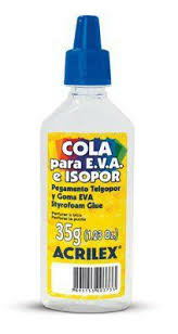 Cola Para EVA E Isopor Acrilex - 35g na internet