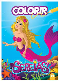 Livro P\Colorir Sereia (0883)