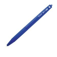 Caneta Esferográfica Retrátil Pilot BP-1 RT Azul - Ponta Média 1.0Mm - JHL Variedades Papelaria