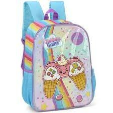 Mochila Infantil Sweet Game Petit Up4You - Azul na internet