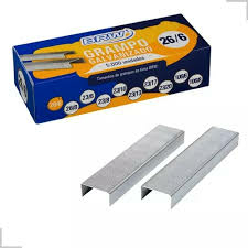 Grampos para Grampeador 26/6 Galvanizado BRW - 5000 Unidades - comprar online