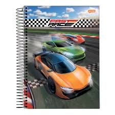 Caderno Universitário Cd 10 X 1 160f Fast Race (71140)