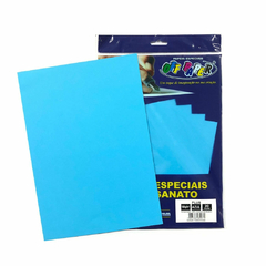 Papel Especial Para Artesanato Azul A4 180g/m² - 20 Folhas - Off Paper na internet