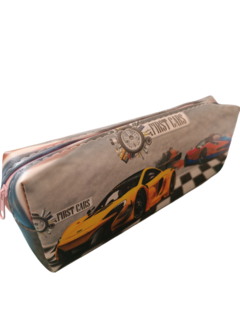 Estojo Escolar First Bag Racing Cars