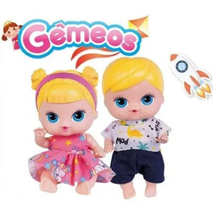 Boneca Gêmeos Baby's Collection Mini - Super Toys - comprar online