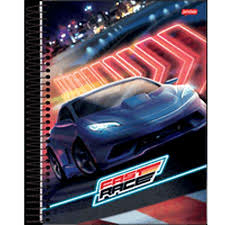 Caderno Universitário Cd 80f Fast Race (71139) na internet