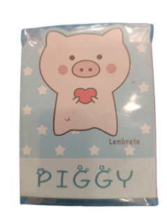 Bloco de Lembretes Adesivos Piggy