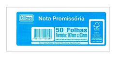 Bloco de Nota Promissória Tilibra - 50 Folhas - Formato 147 mm x 63 mm - comprar online