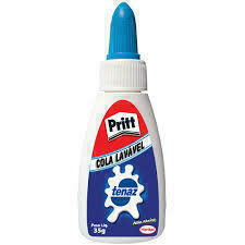 Cola Lavável Pritt Tenaz - 35g - JHL Variedades Papelaria