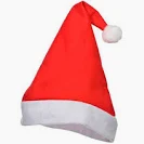 Gorro Papai Noel Feltro 40cm - comprar online