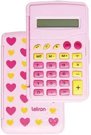 Calculadora Flip 8 Dígitos - Pink Vibes Letron na internet