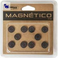 Imã Magnético Cortiarte - Ferrite 13Mm C/ 10 unidades