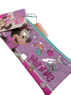 Estojo Flat Minnie Roxo - Disney na internet