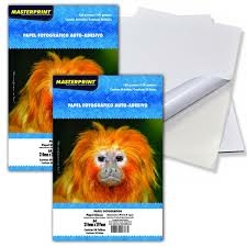 Papel Foto Adesivo Glossy 130g(3865\DD1)50F - Unidade - comprar online