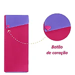 Estojo Multiuso Linho Rosa Dello - comprar online