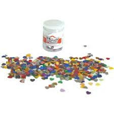 Gliter PVC 2g Flor Multicolor - comprar online