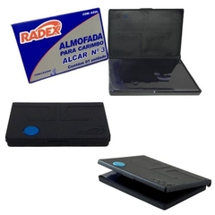 Almofada Para Carimbo RaDex ALCAR N° 3 - Cor Azul