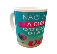 Caneca Frases Motivacionais 360 ml Plástica