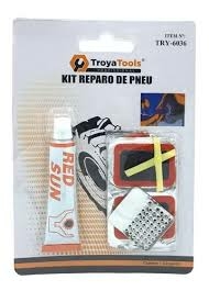 Kit Reparo de Pneu TroyaTools TRY-6036 - JHL Variedades Papelaria