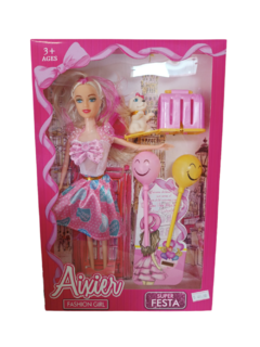 Boneca Fashion Girl Aixier Super Festa