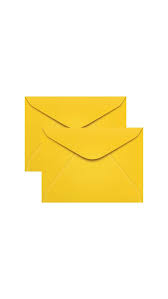 Envelope Carta Amarelo Foroni - Unidade na internet