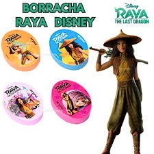 Borracha Disney Raya Molin - Unidade