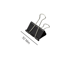 Binder Clip 32 mm - Lins Paper - Unidade na internet