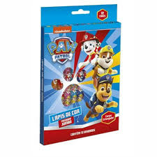 Lápis de Cor Jumbo Paw Patrol 12 Unidades