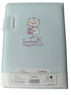 Caderno Sunshine Lucky & Cute A6 com 100 Folhas - comprar online