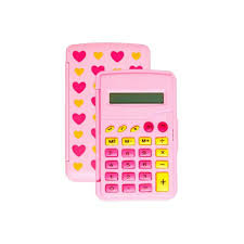 Calculadora Flip 8 Dígitos - Pink Vibes Letron - comprar online