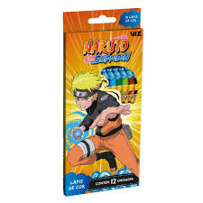 Lápis De Cor Naruto Shippuden 12 Unidades - comprar online