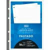 Refil para Caderno Argolado Tilibra Lumi Pautado Cinza – 96 Folhas - comprar online