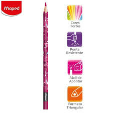 Lápis De Cor Maped Mini Cute Com 12 Cores - comprar online