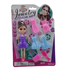 Boneca Fashion Set com Acessórios - DIY Set - comprar online