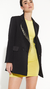 Blazer Naomi Doble Cruce | JetBlack