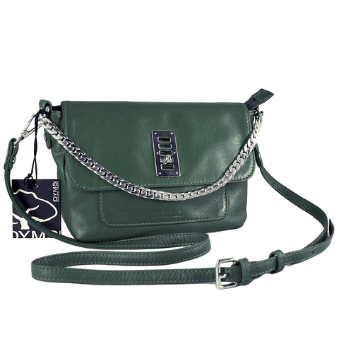 Cartera DYMS Cuero cadena y Torniquete - A 4245 - tienda online