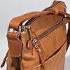 Morral DYMS cuero. Tres compartimentos - A 4360 - DYMS