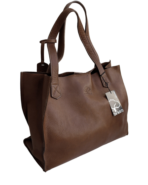 Cartera DYMS Shopping Bag Cuero - A 4448 en internet