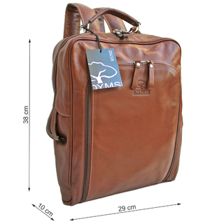 Mochila cuero con porta notebook - A 0995 - tienda online