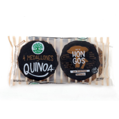 Medallones de Quinoa y Hongos